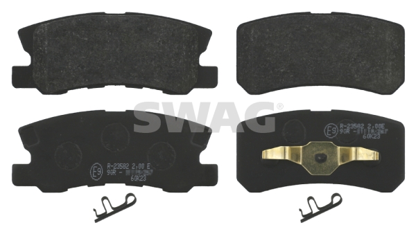 Brake Pad Set, disc brake - 80 91 6583 SWAG